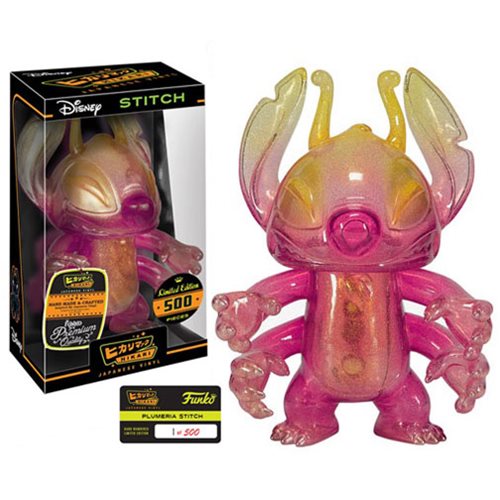 Preview of the new Plumeria Stitch Hikari Sofubi Vinyl Figure by Funko