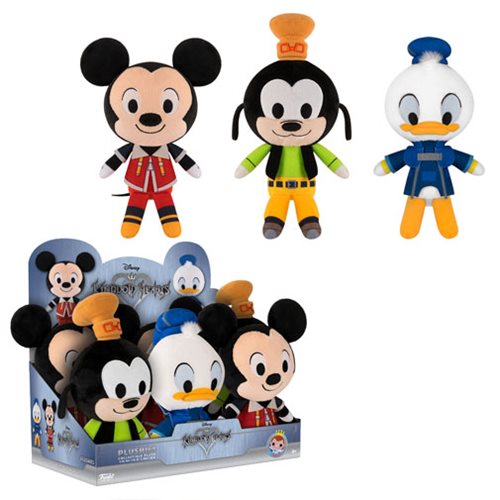 Previews of the new Kingdom Hearts Plushies by Funko!