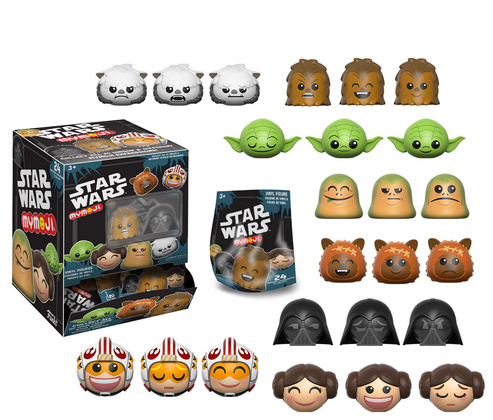 Preview and Pre-order info for the new Star Wars Mymojis by Funko
