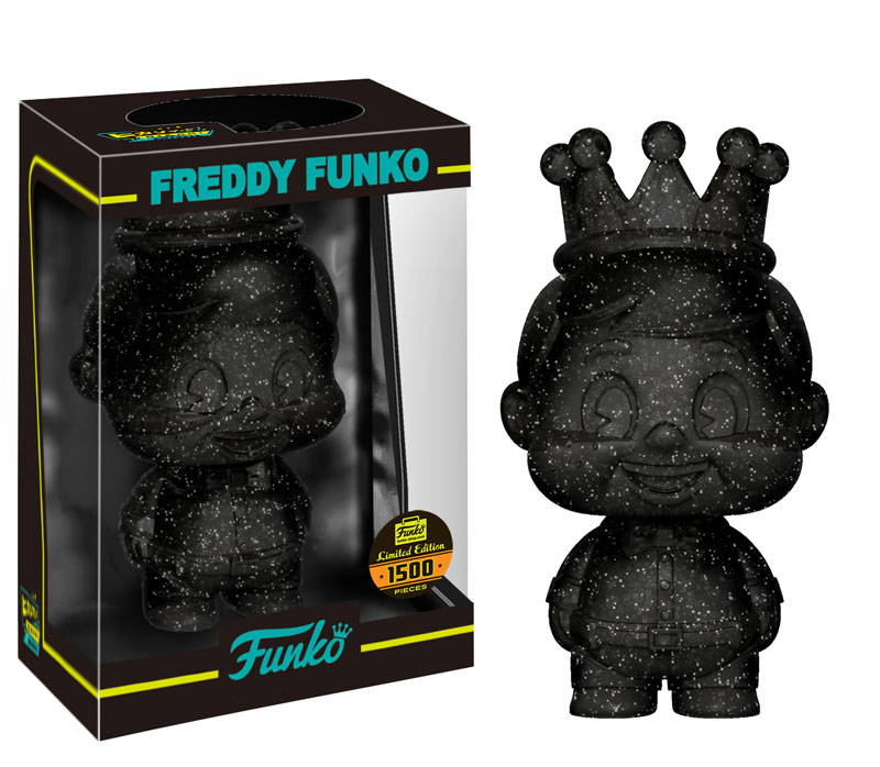 New Funko Shop Exclusive Black Glitter Freddy Funko Mini Hikari Released!