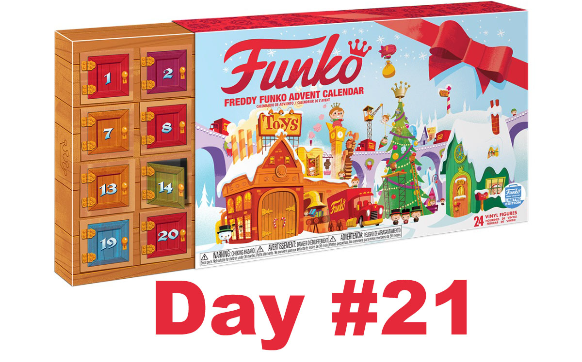 2017 Freddy Funko Pint Size Heroes Advent Calendar Reveal: Day #21
