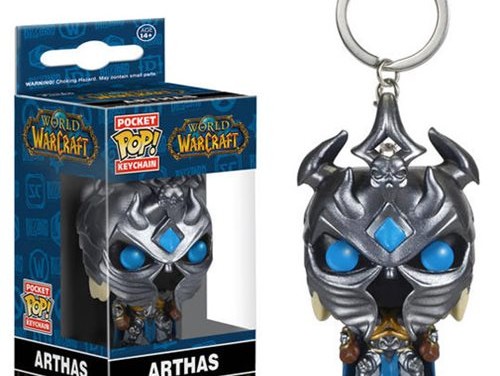 New World of Warcraft Murloc and Arthas Pocket Pop! Keychains Coming Soon!