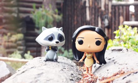 Pocahontas and Meeko Pop! Vinyls Explore Frontierland at Disneyland