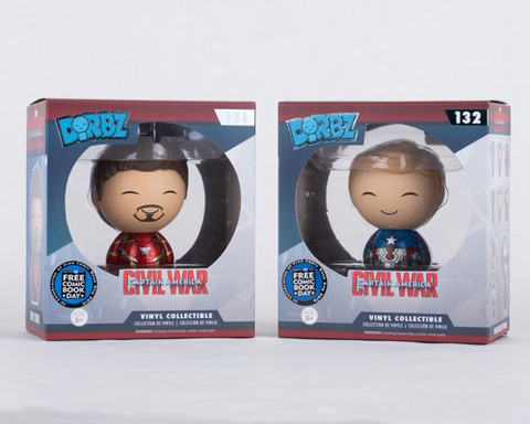 More Details about the Free Comic Book Day Exclusive Dorbz Released