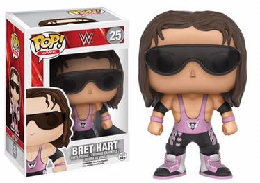 Previews of the Upcoming WWE Pop! Vinyls including Bret Hart and Bray Wyatt