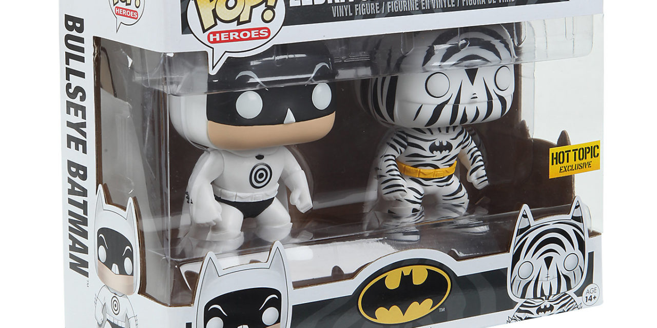 New Hot Topic Exclusive Zebra and Bullseye Batman Pop! Vinyl Set Coming Soon!