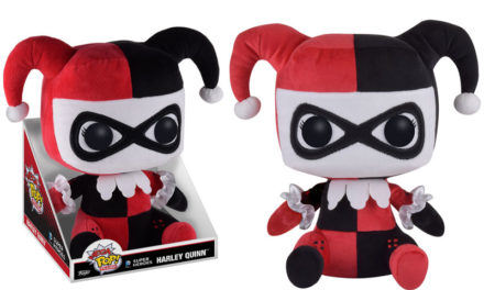 New Mega Pop! Plush: Batman & Harley Quinn and Super Deluxe Harley Quinn Vinyl Coming Soon!