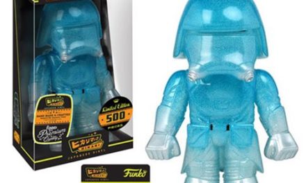 Preview of the new Star Wars Ice Storm First Order Snowtrooper Hikari Sofubi Vinyl by Funko!