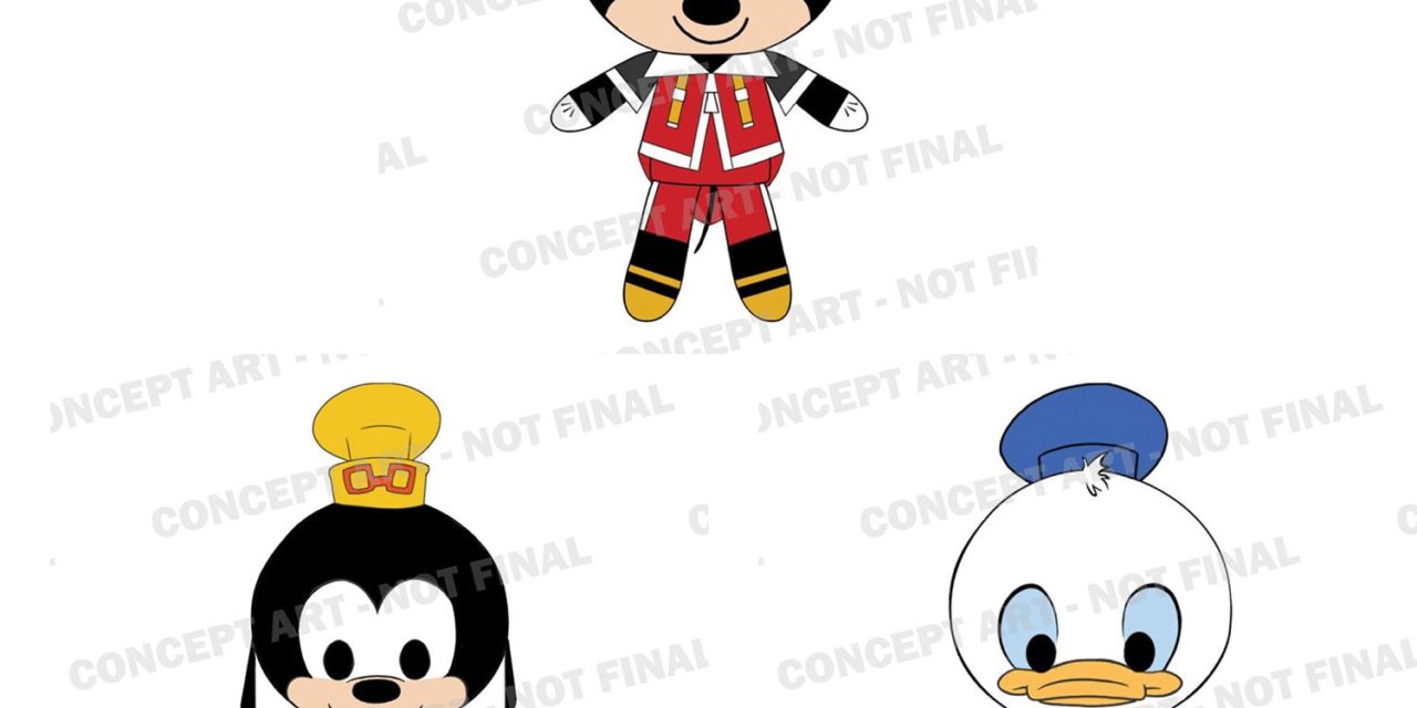 Previews of the new Kingdom Hearts Plushies by Funko!