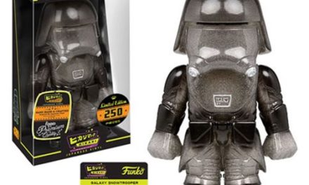 Preview of the new Star Wars Galaxy First Order Snowtrooper Hikari Sofubi Vinyl by Funko!