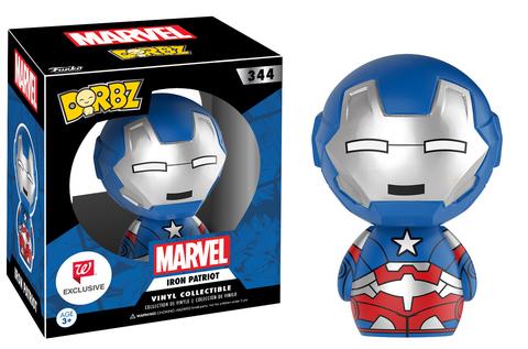 Previews of the upcoming Walgreens Exclusive Iron Patriot & Compound Hulk Dorbz!