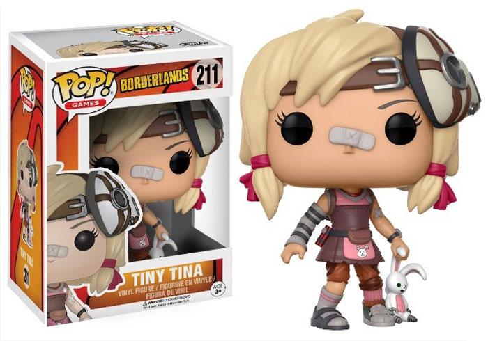 Previews of the upcoming Borderlands Pop! Vinyls!