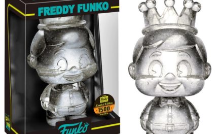 New Funko Shop Exclusive Clear Glitter Freddy Funko Mini Hikari Released! 