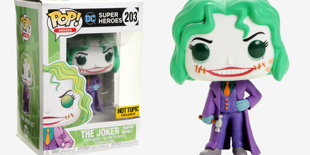 New Hot Topic Exclusive Martha Wayne Joke Pop! Vinyl Now Available Online!