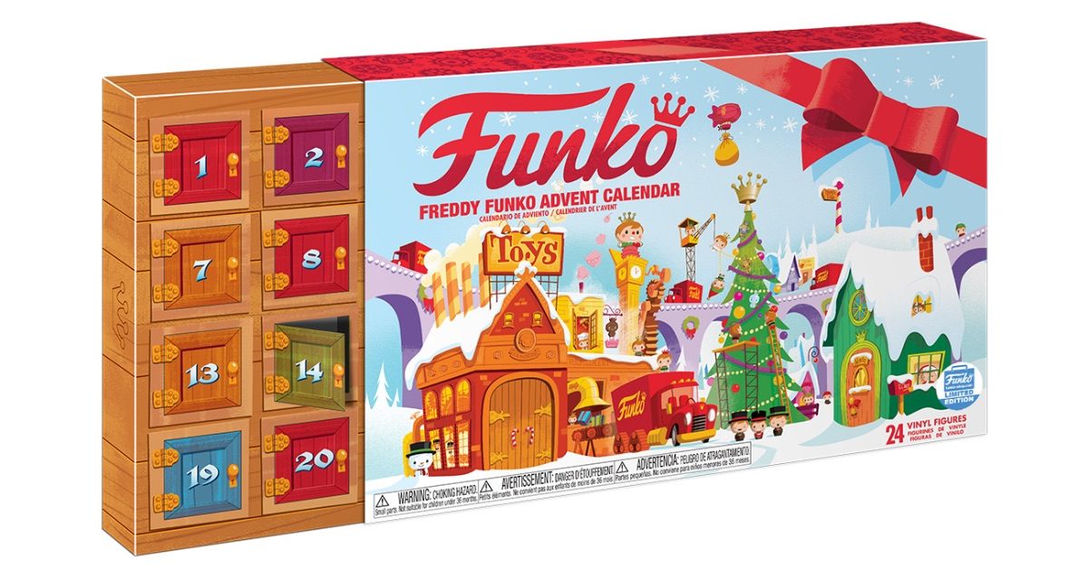 New Funko Shop Exclusive Freddy Funko Pint Size Heroes Advent Calendar Now Available!