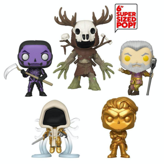 purple skull trooper funko