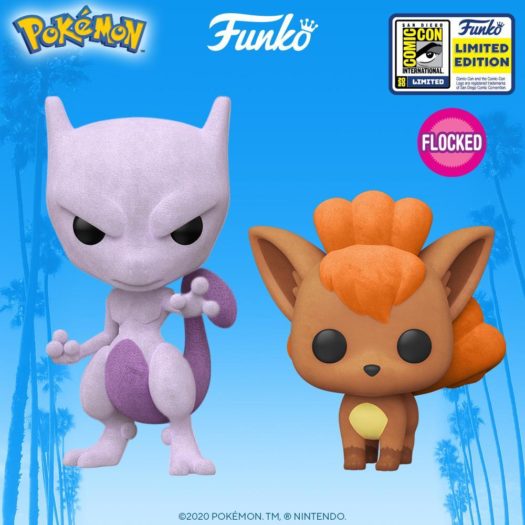 mewtwo funko flocked